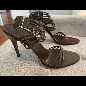 GUCCI vintage ‘Mirabelle’ ankle strap sandal size 9